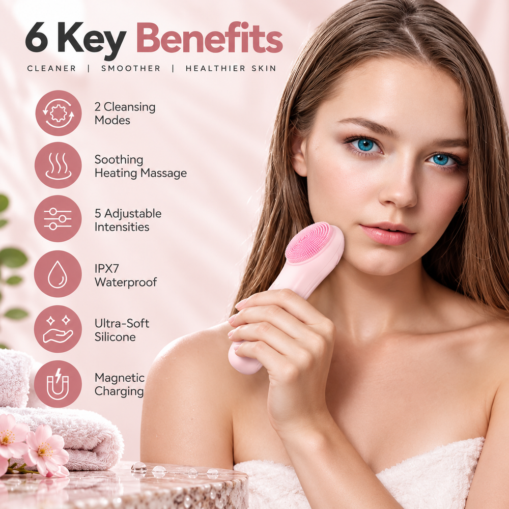 Sonic Facial Cleansing Brush