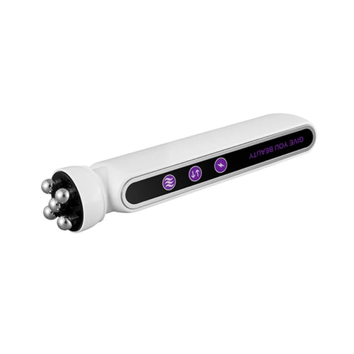 3-in-1 RF Heating EMS Facial 360° Roller Massager for Fine Lines