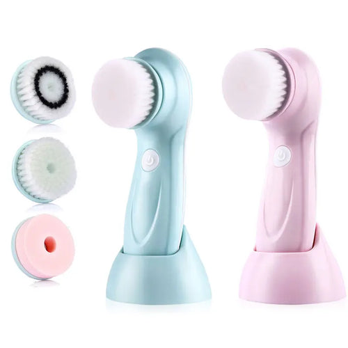 Electric Face Cleansing Brush – Deep Cleanser & Blackhead Remover