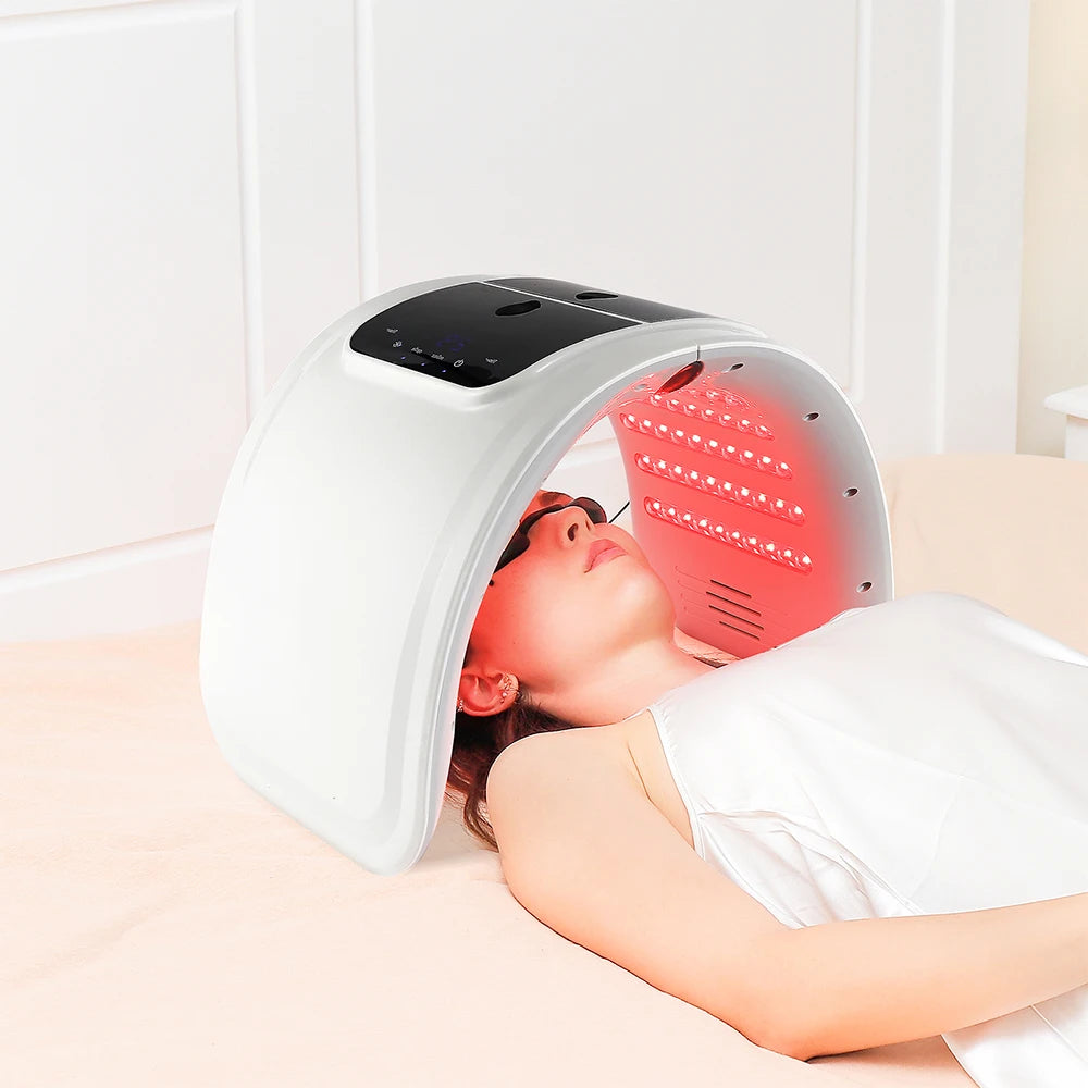 LED photon face mask with 7 light colours – view 7