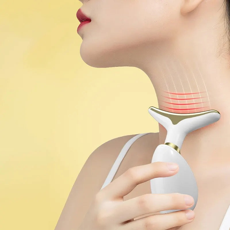 Portable face and neck massager – view 4