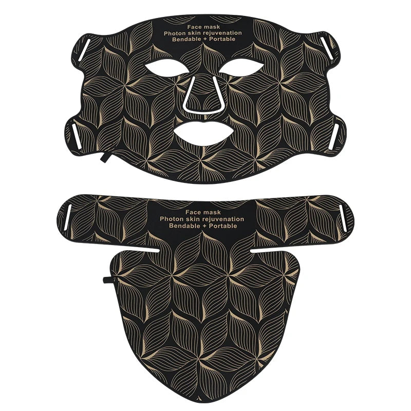 LED face and neck mask with red and near-infrared light – view 10