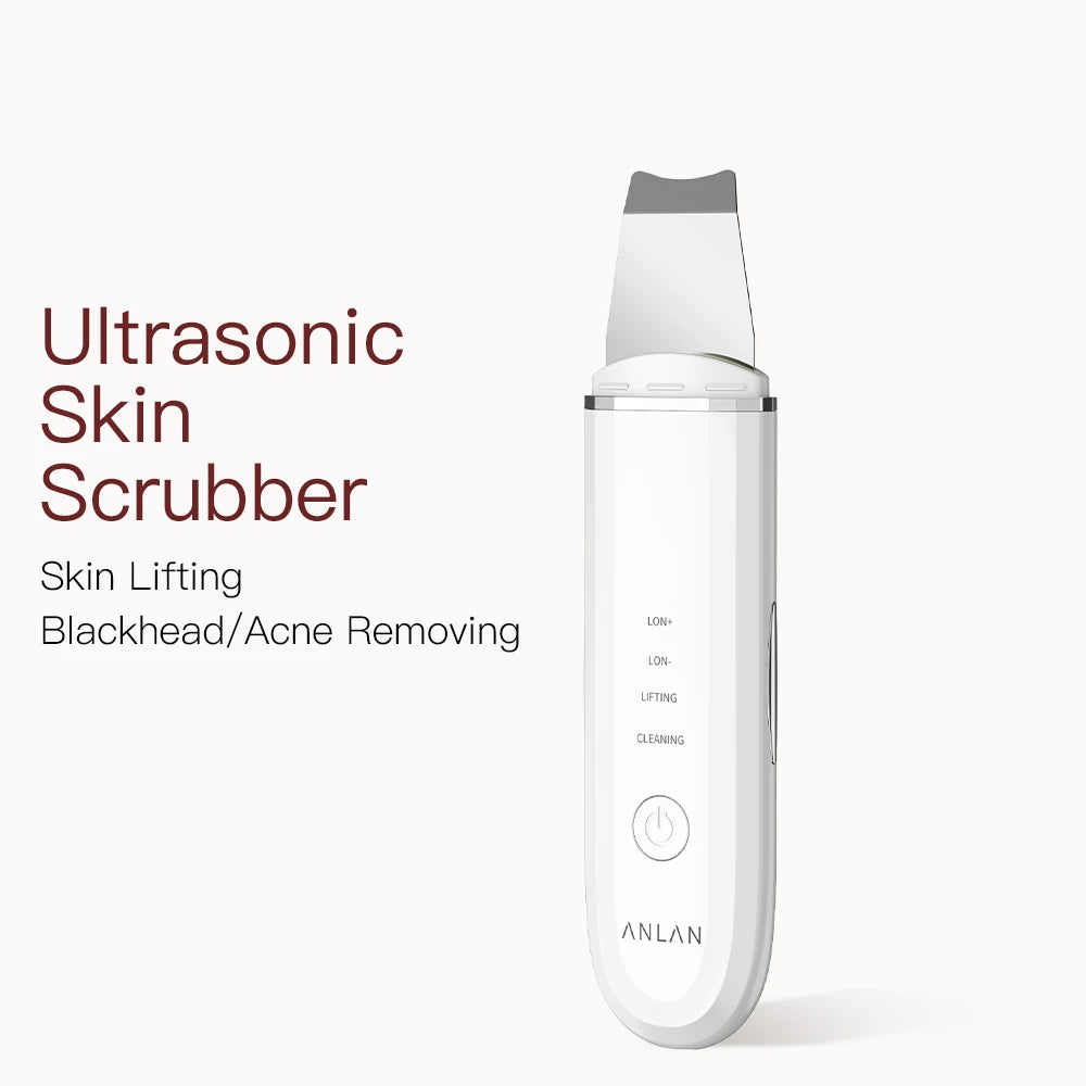 Deep pore facial cleansing brush with 3 interchangeable heads