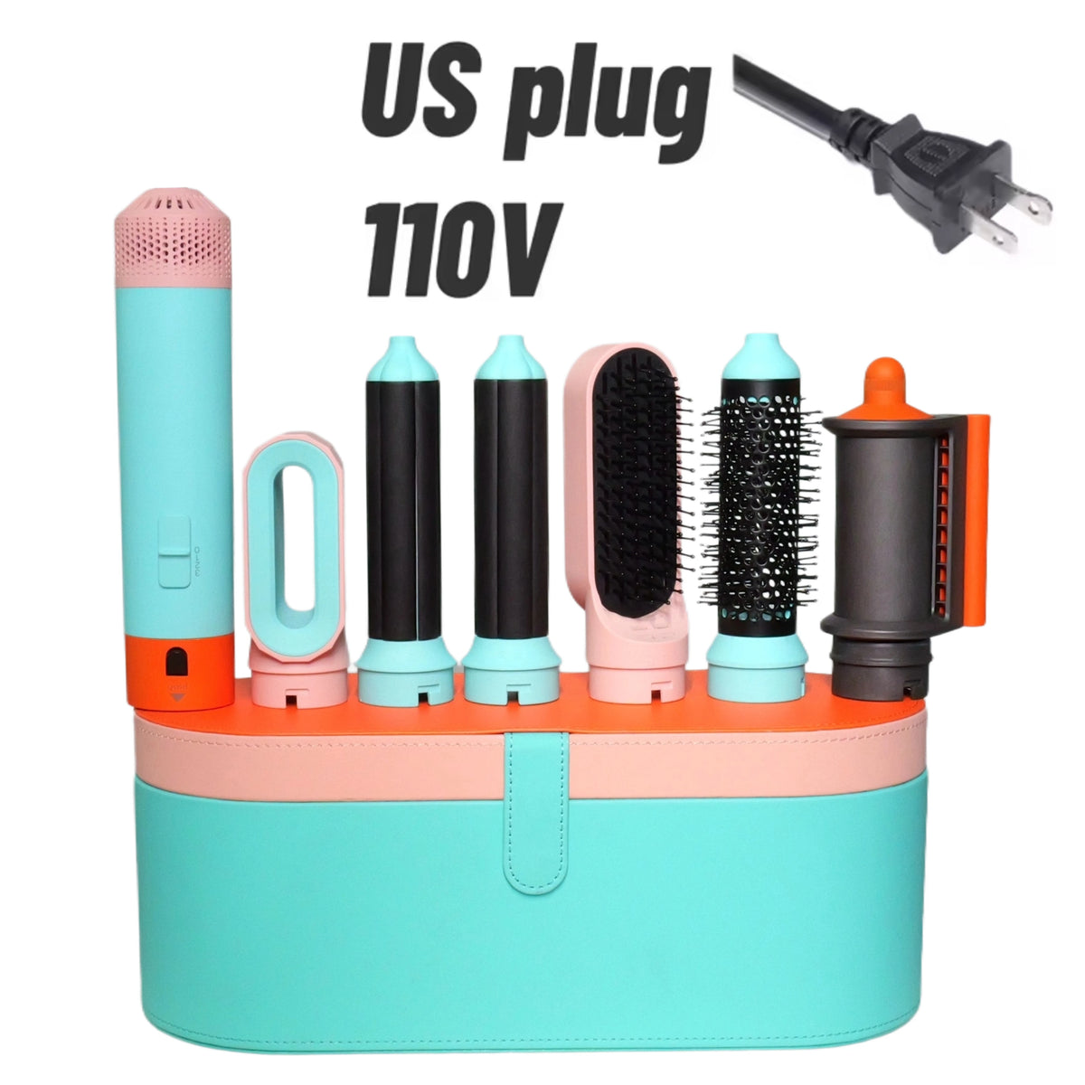6-in-1 air styler and hair dryer brush – view 10