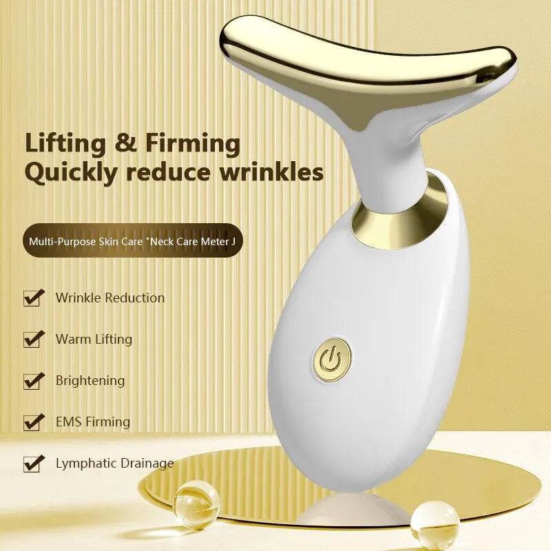 Portable face and neck massager – view 2
