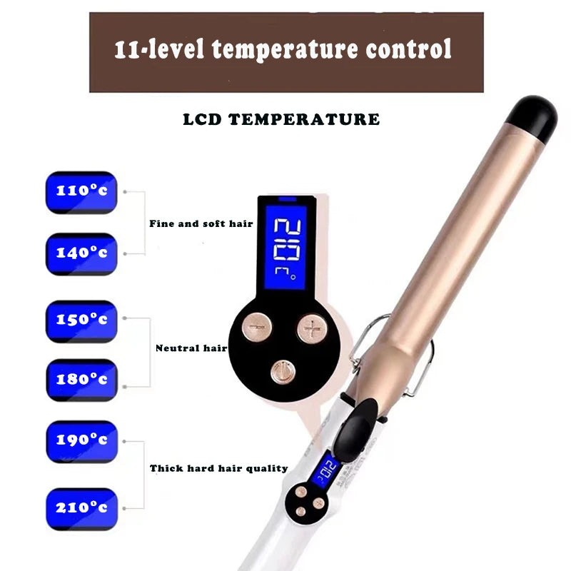 2-in-1 hair straightener and curler – view 3