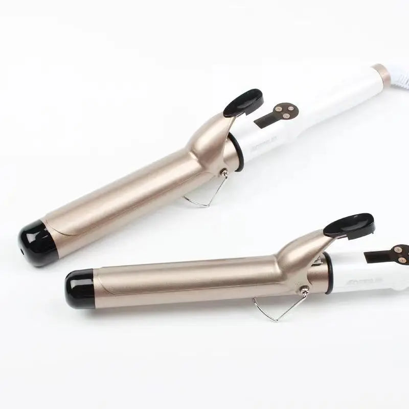 2-in-1 hair straightener and curler