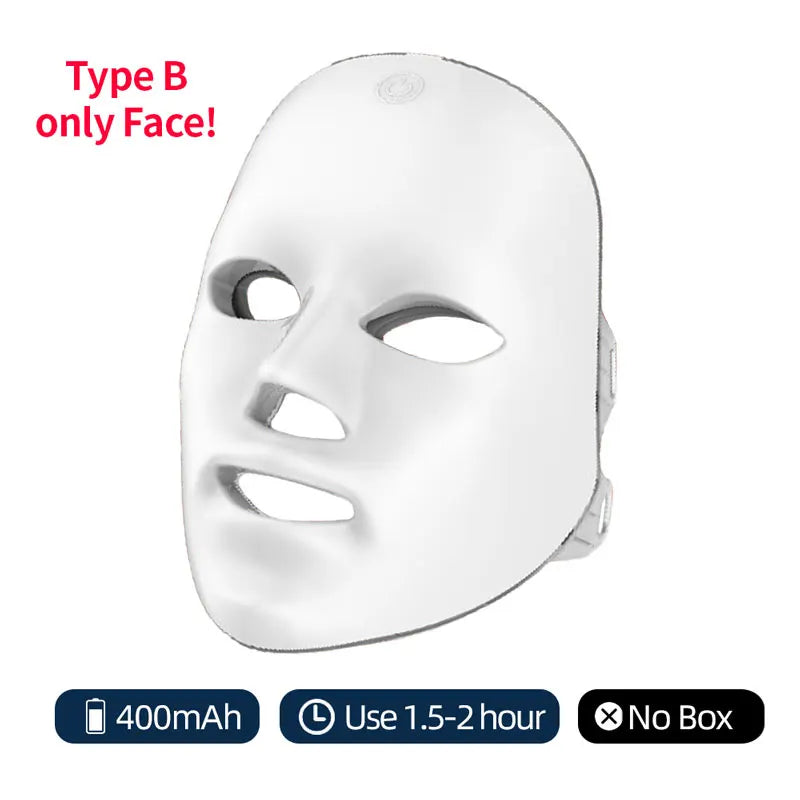 LED light therapy mask for face or neck – view 11