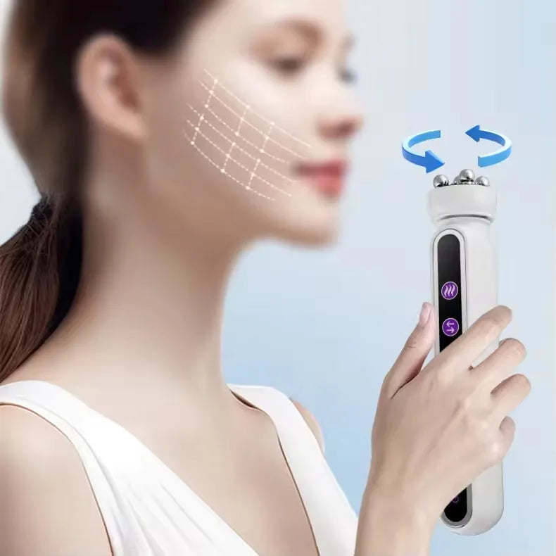 RF and EMS face roller with 360 degree rotating head – view 6