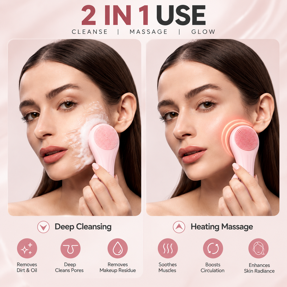 Sonic Facial Cleansing Brush