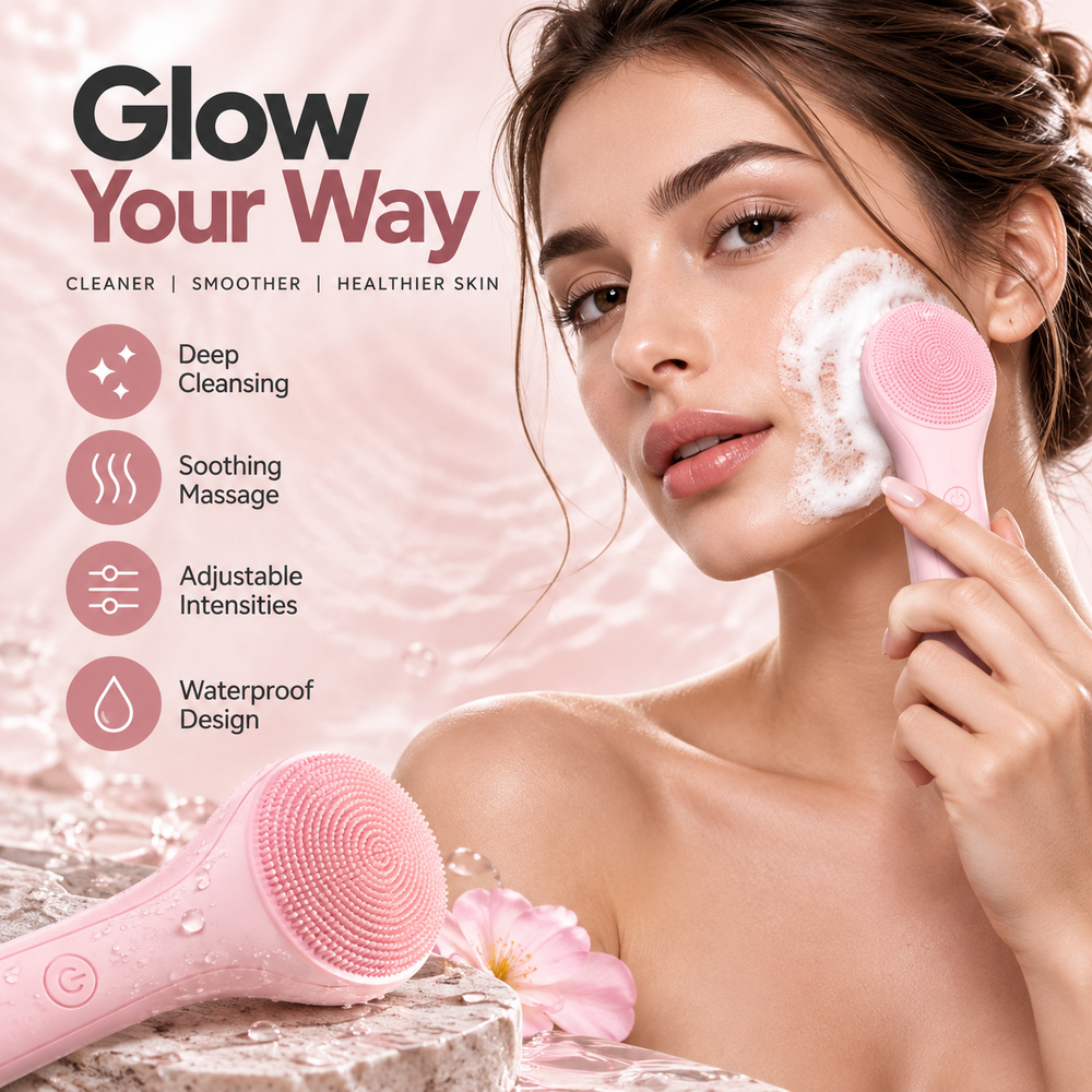 Sonic Facial Cleansing Brush