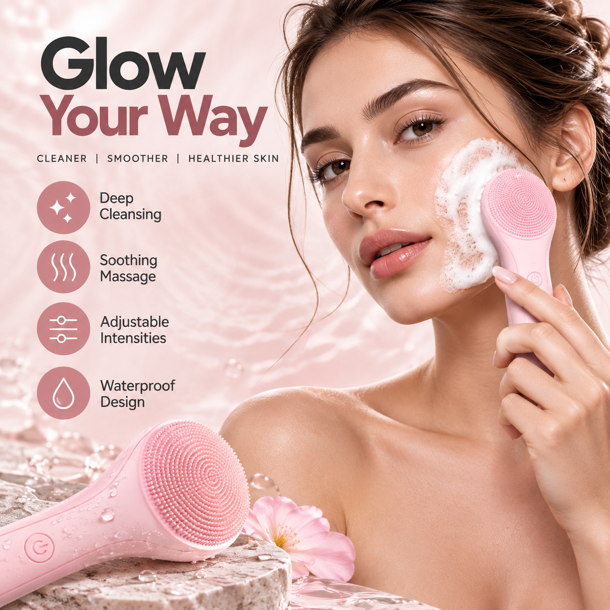 Sonic Facial Cleansing Brush